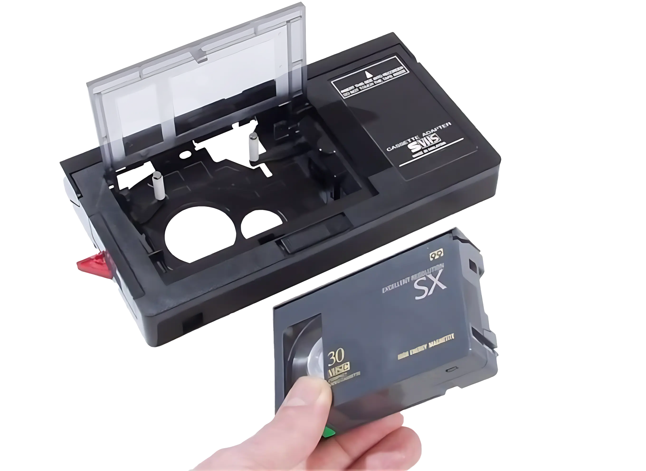 Кассета VHS-C с адаптером